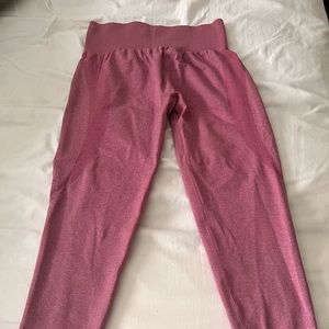 Pink Contour Gym Leggings